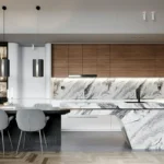 kamień naturalny w kuchni