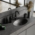 kamienne umywalki